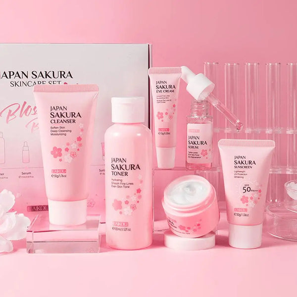 Sakura Glass Skin Care Set