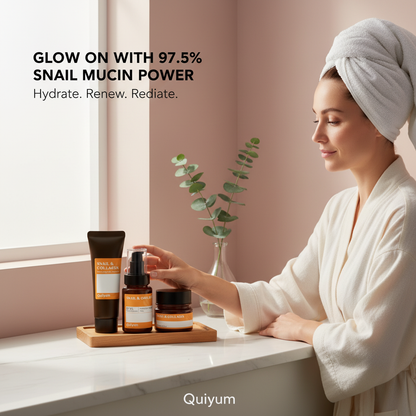 Velésse 3 Step Set 97.5% Snail Mucin