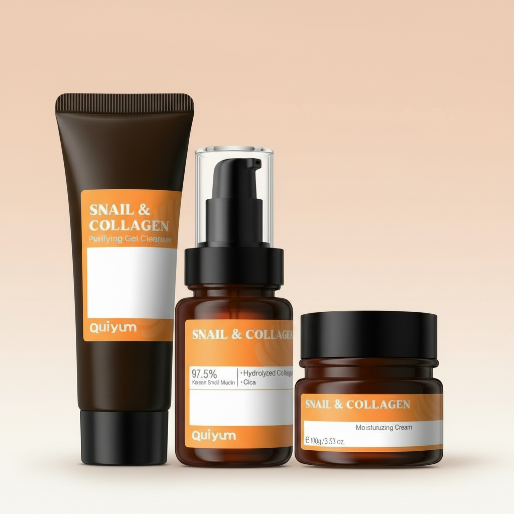 Velésse 3 Step Set 97.5% Snail Mucin