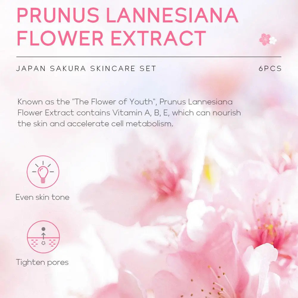 Sakura Glass Skin Care Set