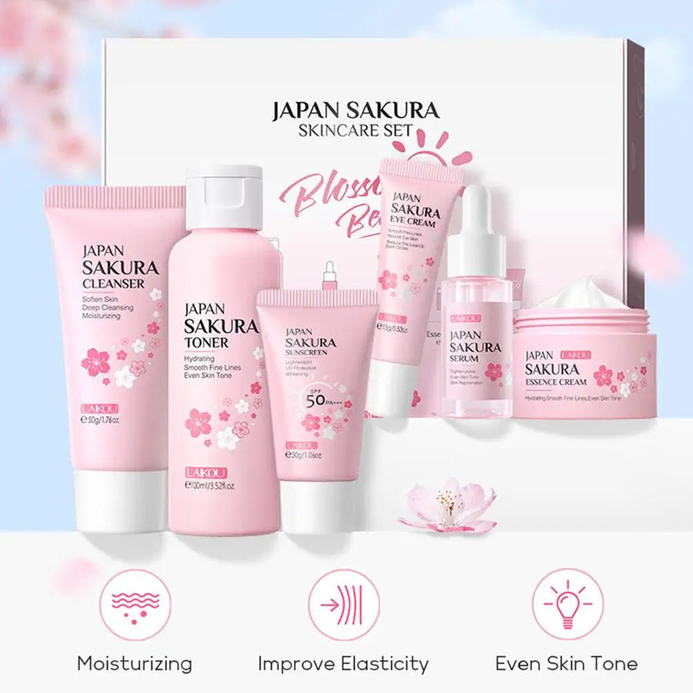 Sakura Glass Skin Care Set