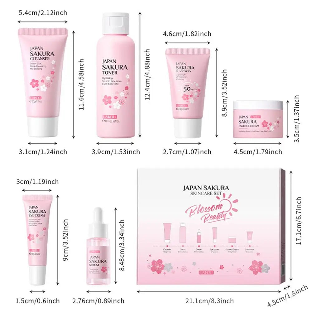 Sakura Glass Skin Care Set
