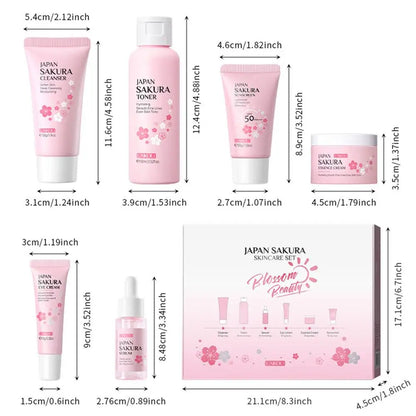 Sakura Glass Skin Care Set