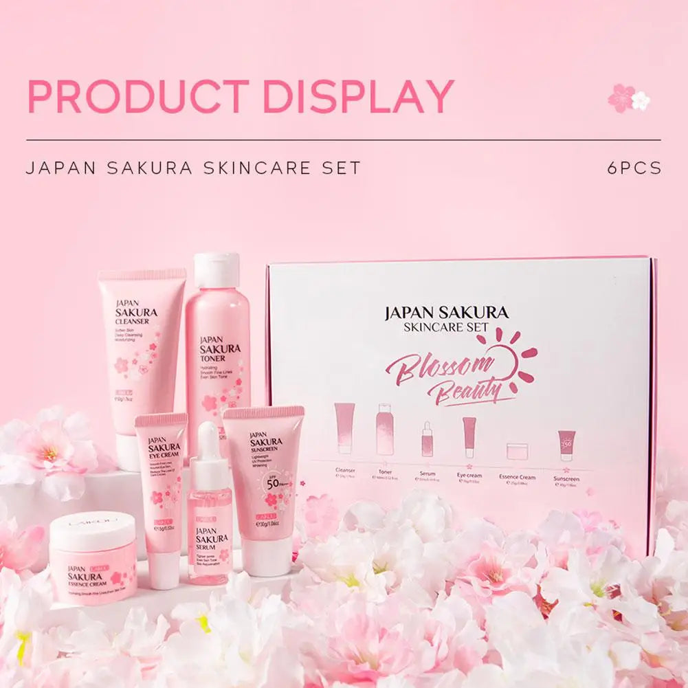Sakura Glass Skin Care Set