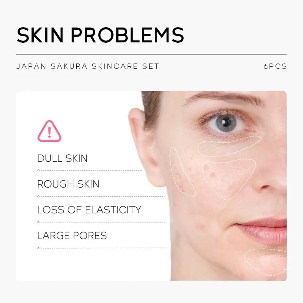 Sakura Glass Skin Care Set