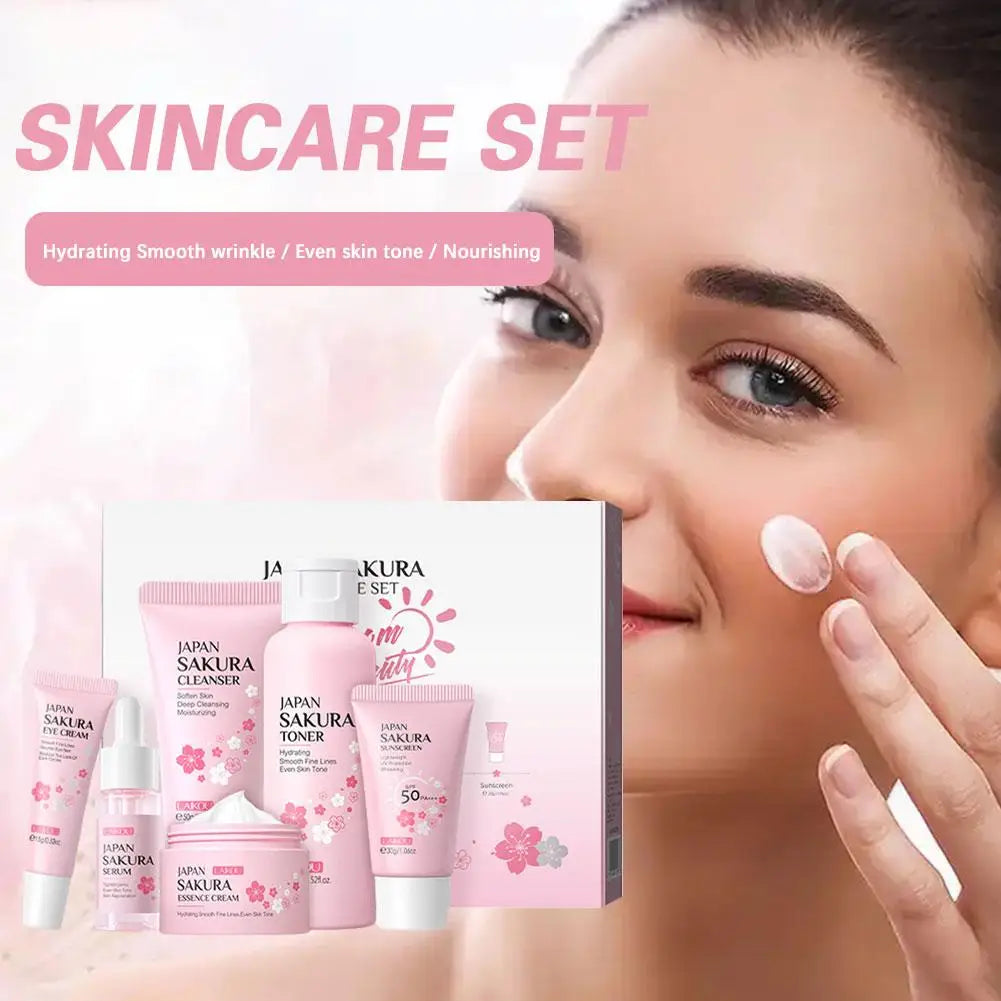Sakura Glass Skin Care Set
