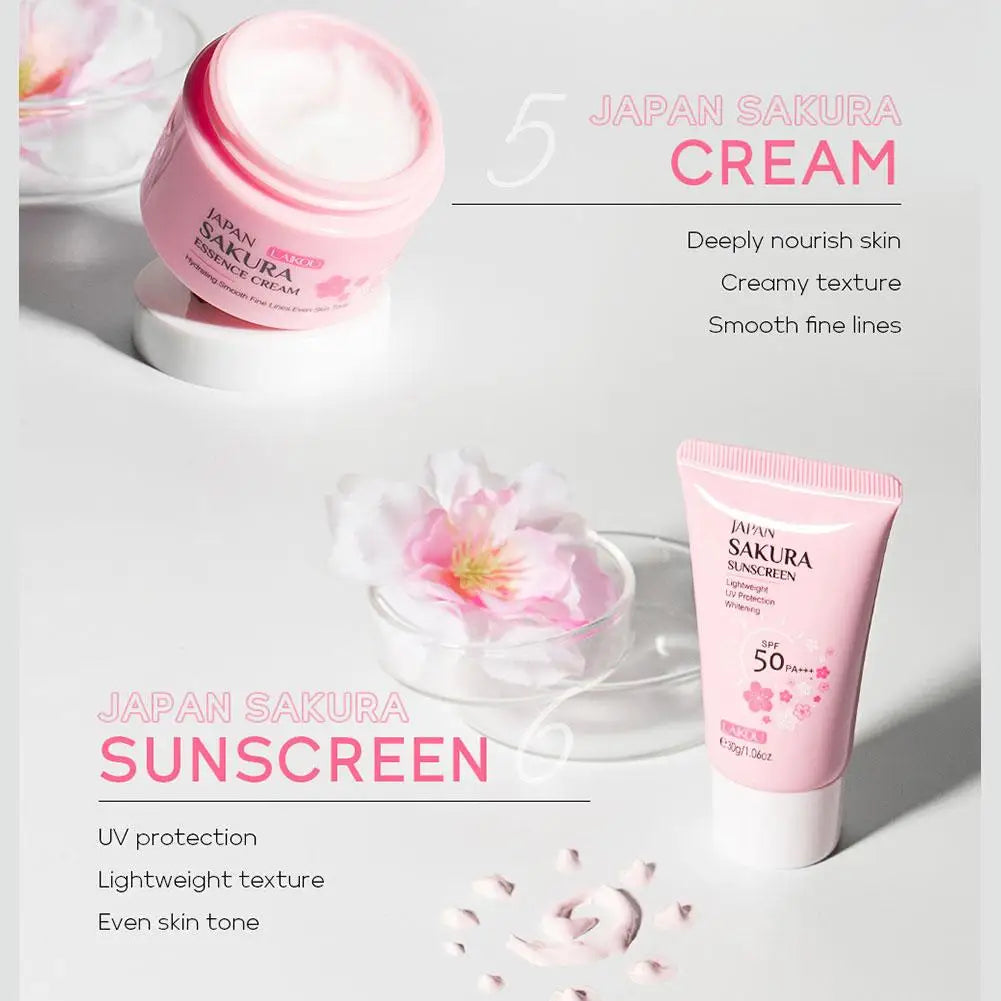 Sakura Glass Skin Care Set
