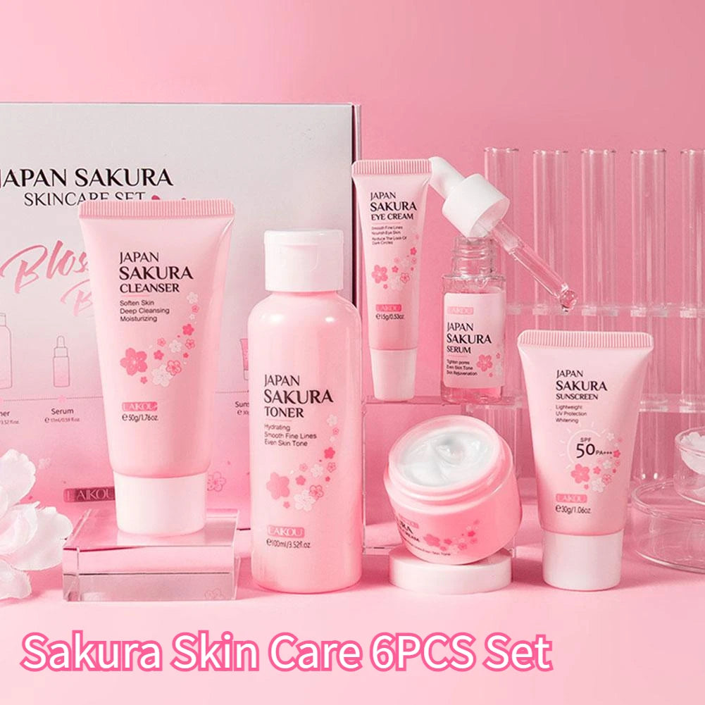 Sakura Glass Skin Care Set