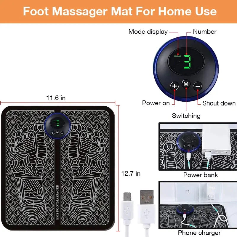 Electric Foot Massager Pad