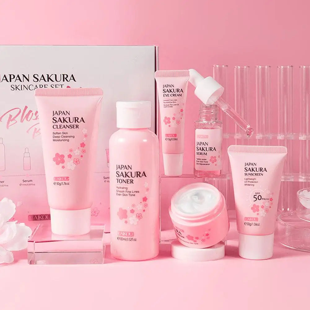 Sakura Glass Skin Care Set